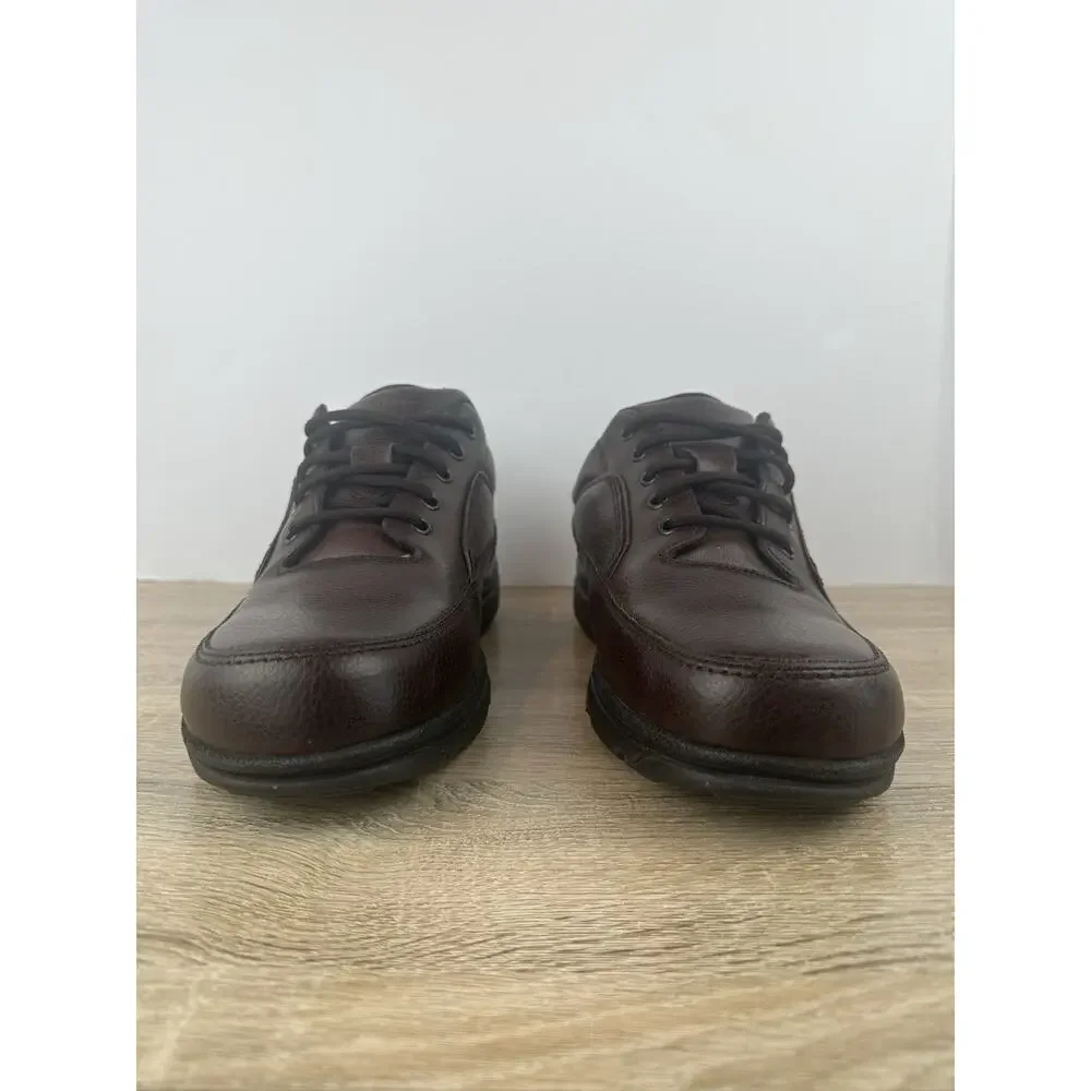 Rockport Men’s Brown Leather Oxford Walking Shoes US 13 EU 47.5 Comfort Lace Up